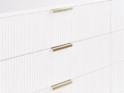 6 skuffers kommode SOHO Hvid
