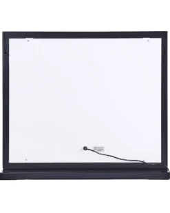 Sminkebord med spejl LED BEAUVOIR Sort