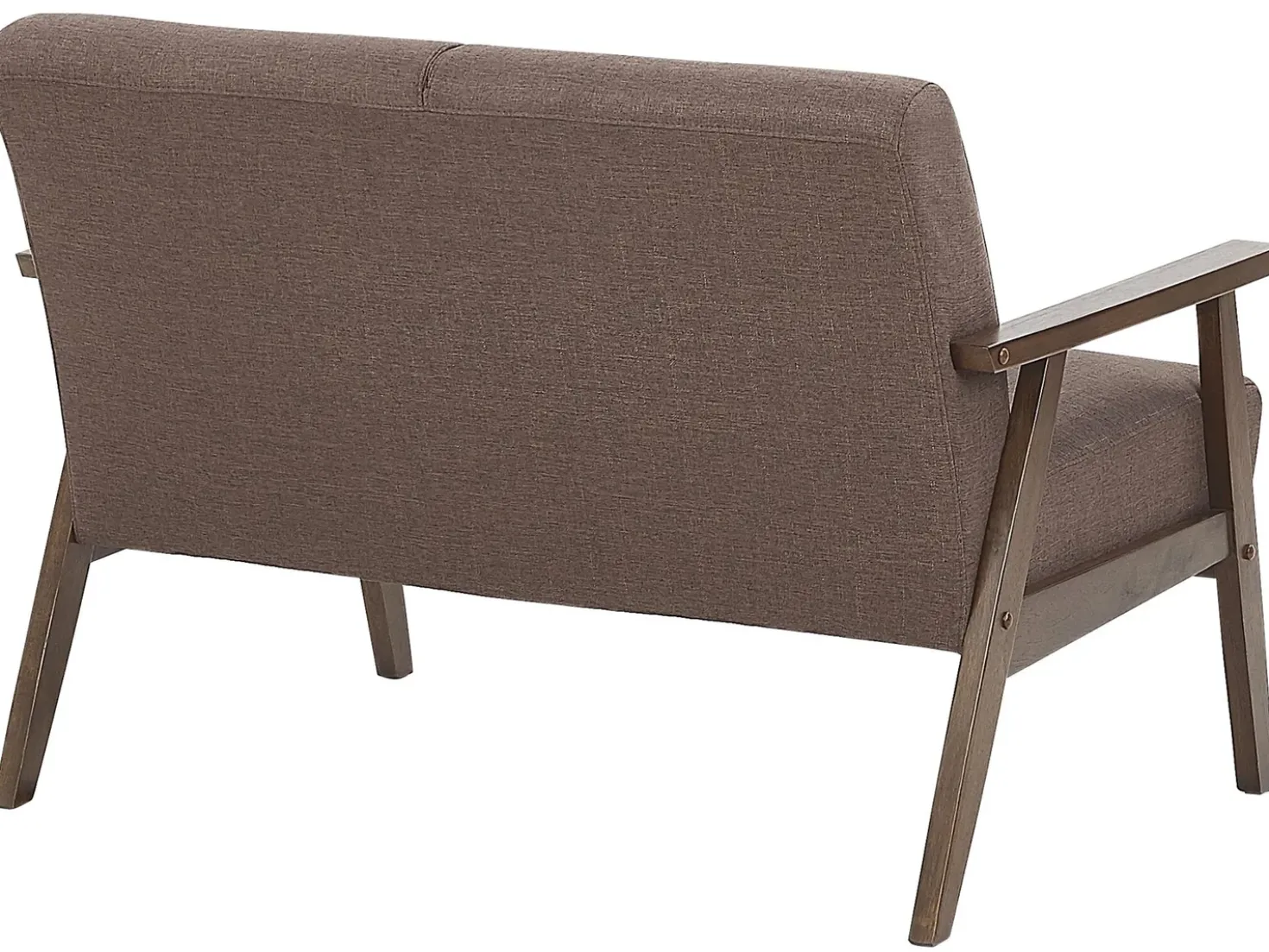Sofa 2 personers ASNES Brun