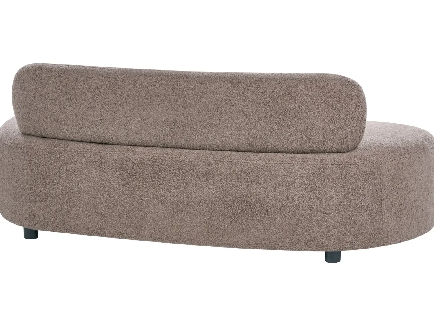 Sofa 3 personers BLAVAND Boucle Brungrå