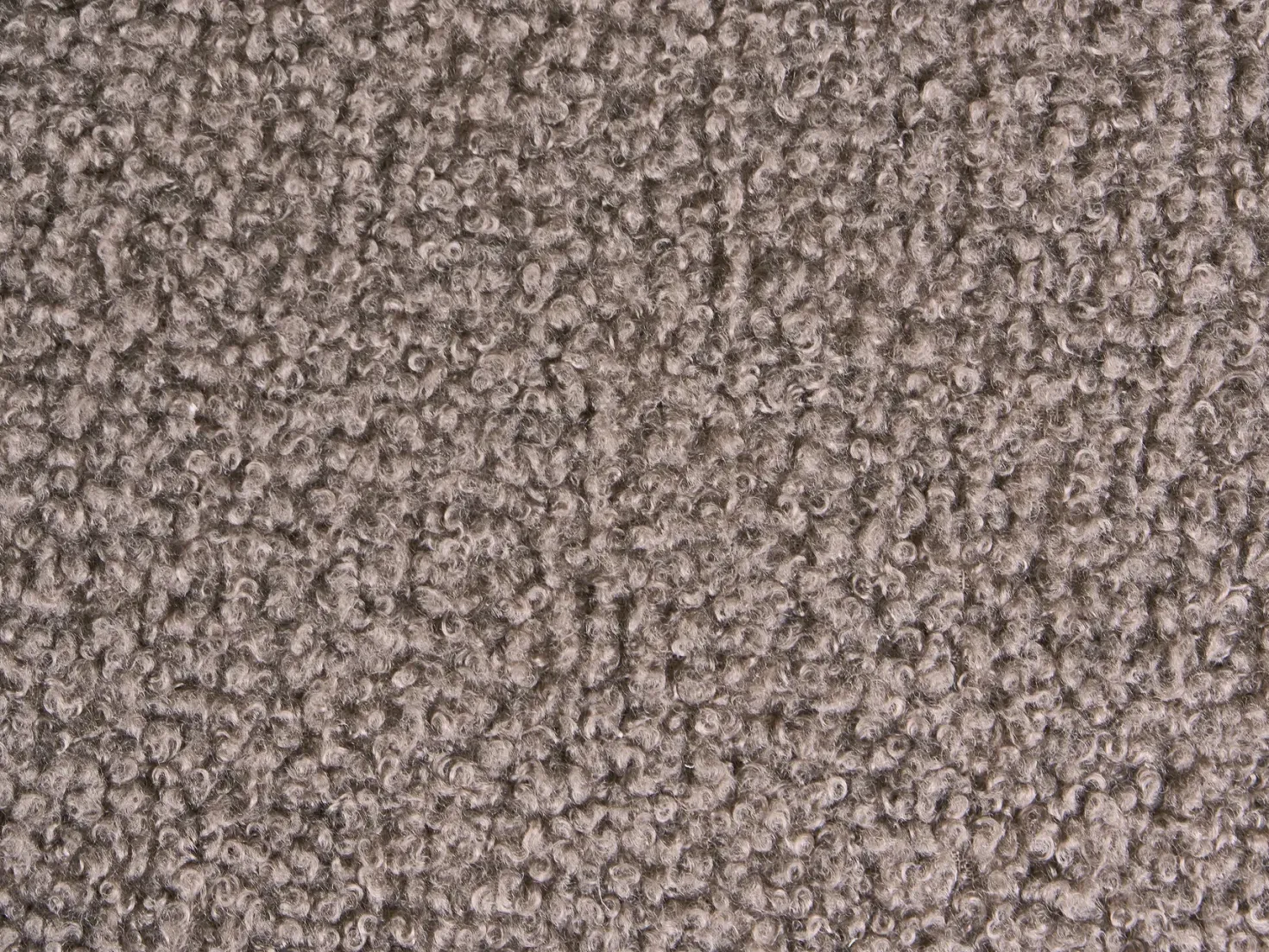 Sofa 3 personers BLAVAND Boucle Brungrå