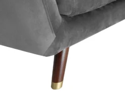 Sofa 2 personers BODO Velour Grå