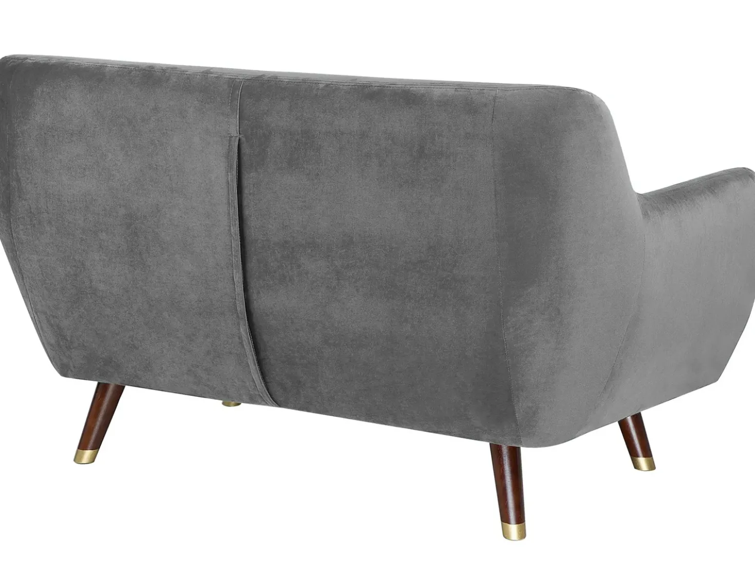 Sofa 2 personers BODO Velour Grå