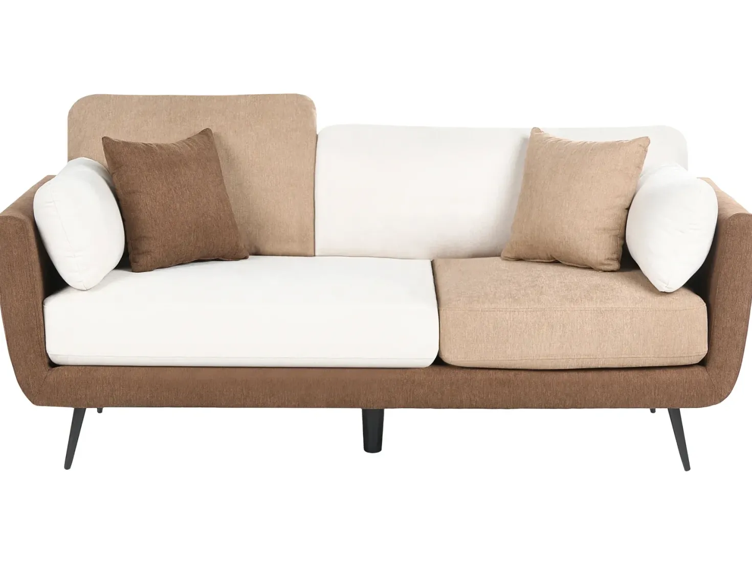 Sofa 3 personers BOLGA Brun