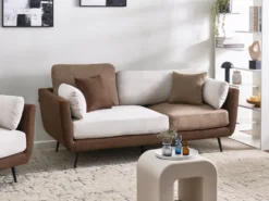 Sofa 3 personers BOLGA Brun