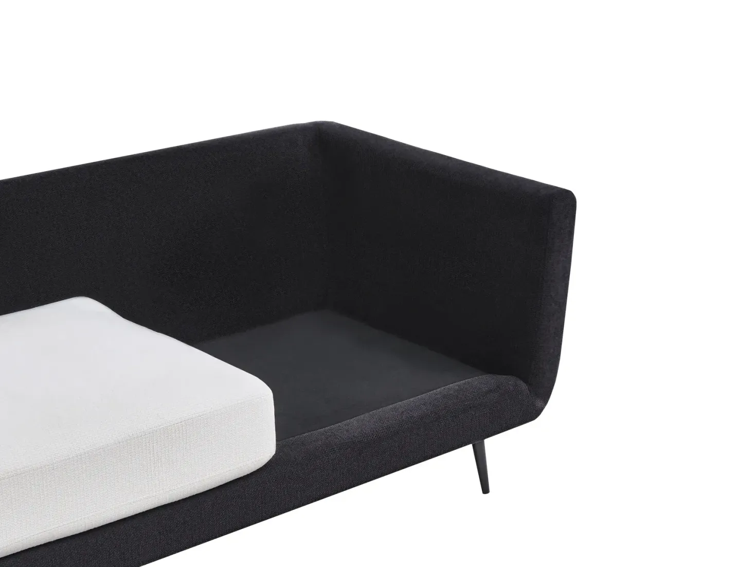 Sofa 3 personers BOLGA Sort