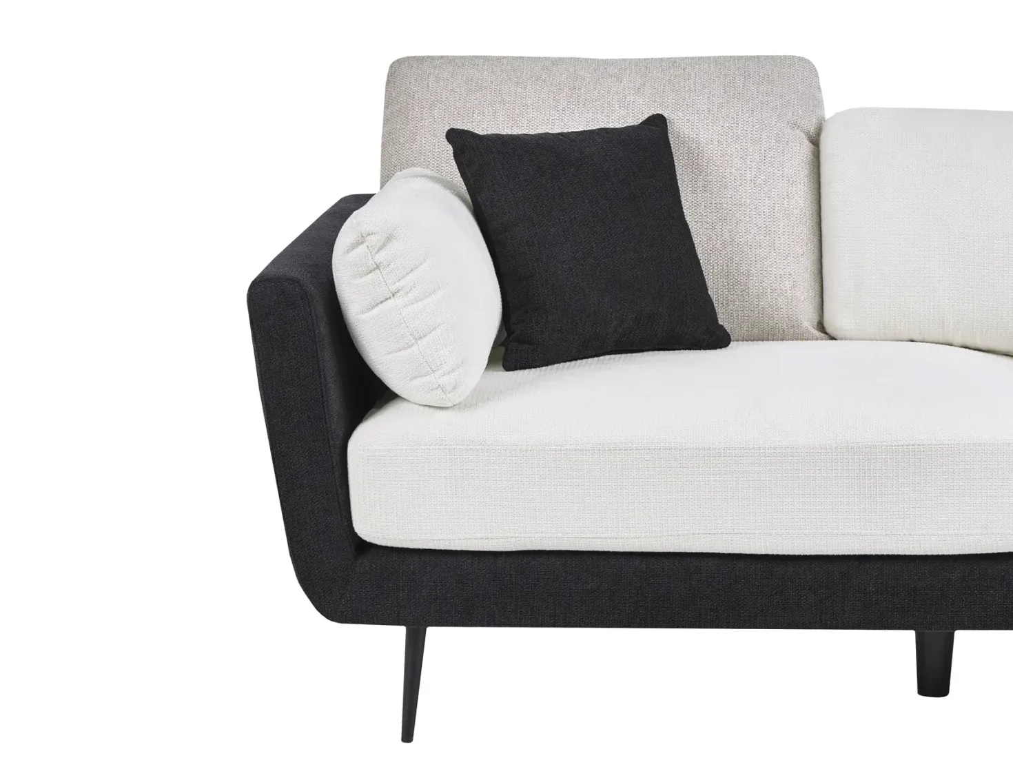 Sofa 3 personers BOLGA Sort