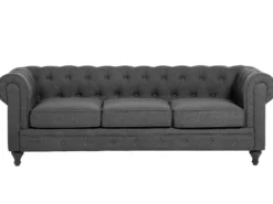 Sofa 3 personers CHESTERFIELD Grå