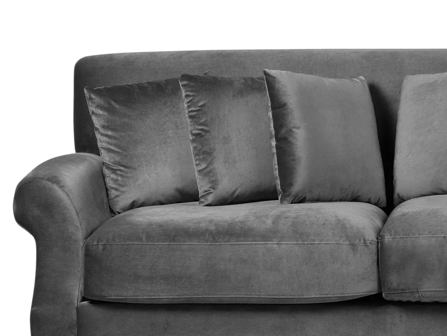 Sofa 2 personers EIKE Velour Grå