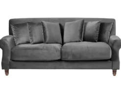 Sofa 2 personers EIKE Velour Grå