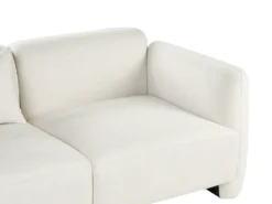 Sofa 3 personers EKENES Cremehvid