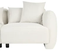 Sofa 3 personers EKENES Cremehvid