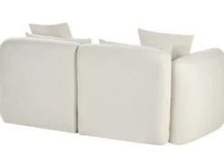 Sofa 3 personers EKENES Cremehvid