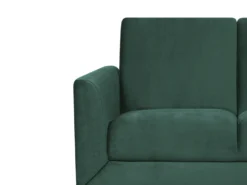 Sofa 2 personers FENES Velour Mørkegrøn