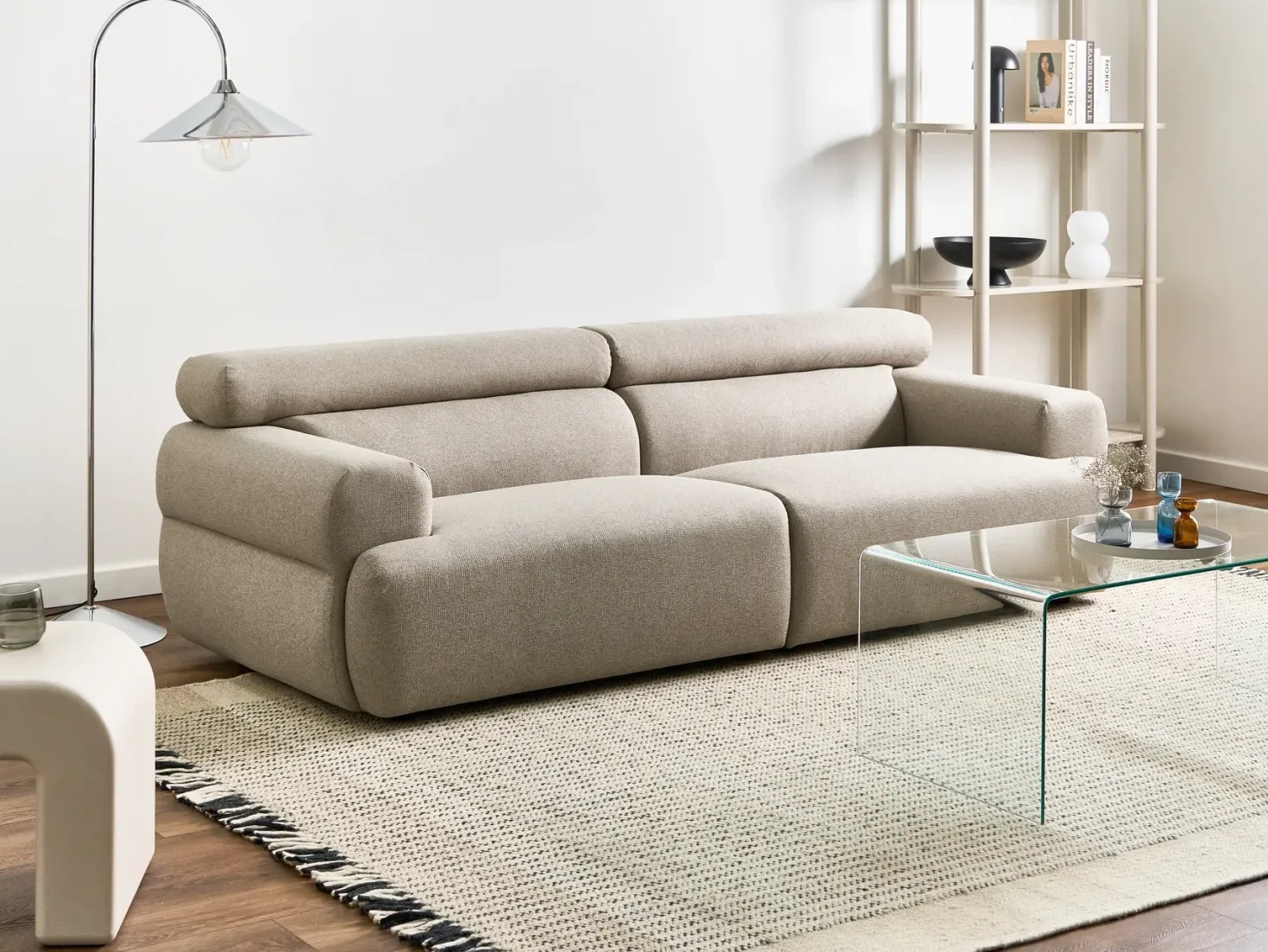 Sofa 3 personers HOVDEN Beige