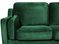 Sofa 2 personers LOKKA Velour Smaragdgrøn