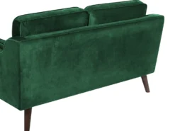 Sofa 2 personers LOKKA Velour Smaragdgrøn