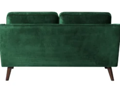 Sofa 2 personers LOKKA Velour Smaragdgrøn