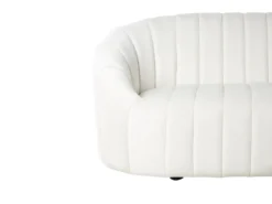 Sofa 2 personers MALUNG Velour Cremehvid