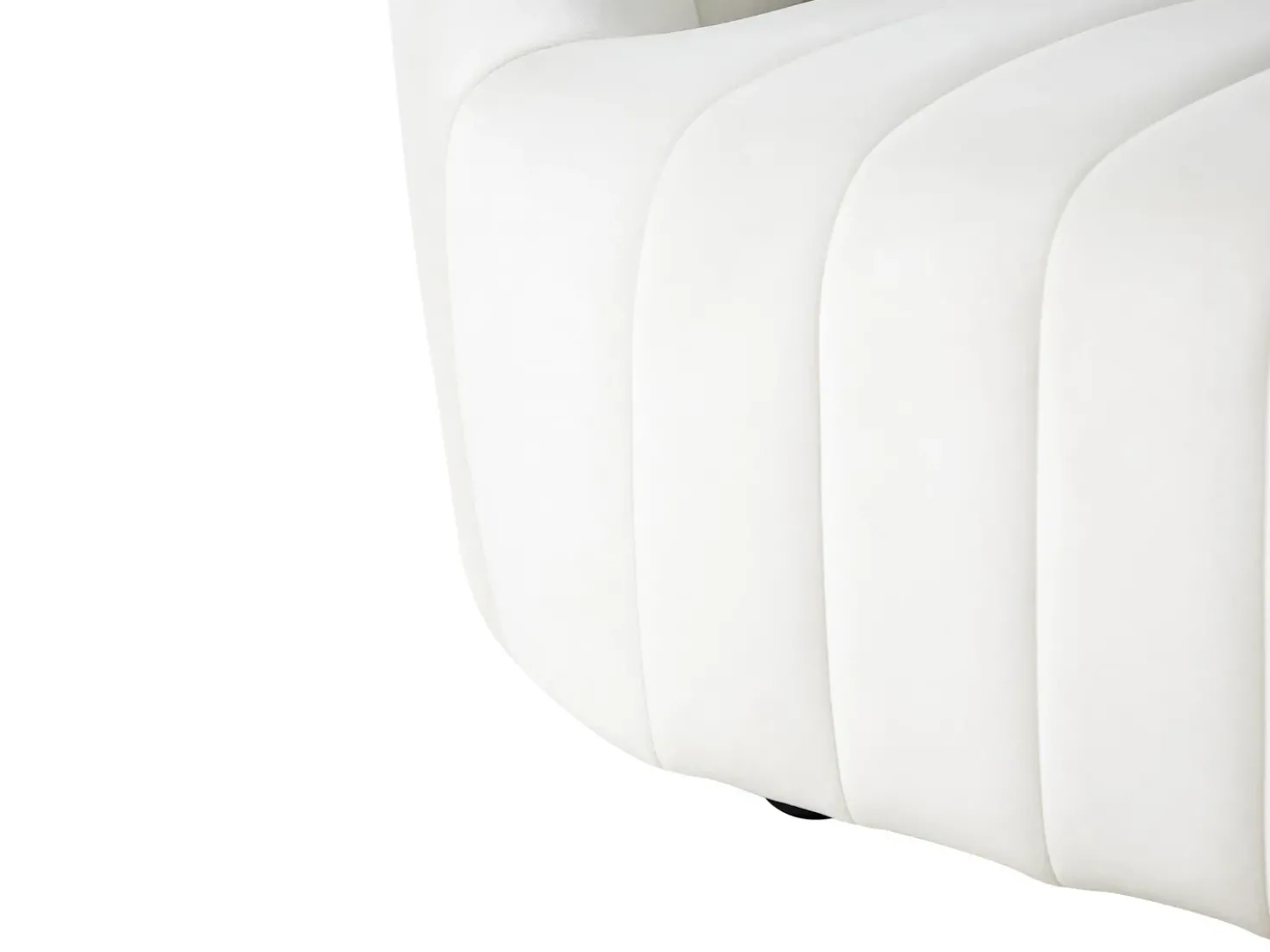 Sofa 2 personers MALUNG Velour Cremehvid