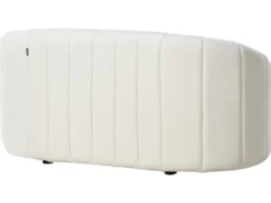 Sofa 2 personers MALUNG Velour Cremehvid
