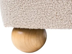 Sofa 3 personers RATTVIK Boucle Beige