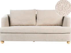 Sofa 3 personers RATTVIK Boucle Beige