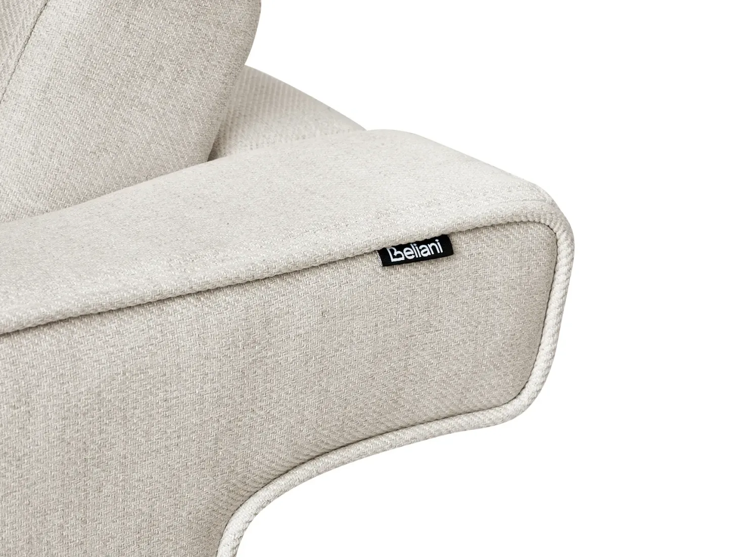 Sofa 3 personers SVANEK Cremehvid