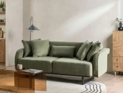 Sofa 3 personers SVANEK Grøn