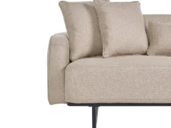 Sofa 3 personers SVANEK Lysebrun