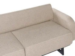 Sofa 3 personers SVANEK Lysebrun