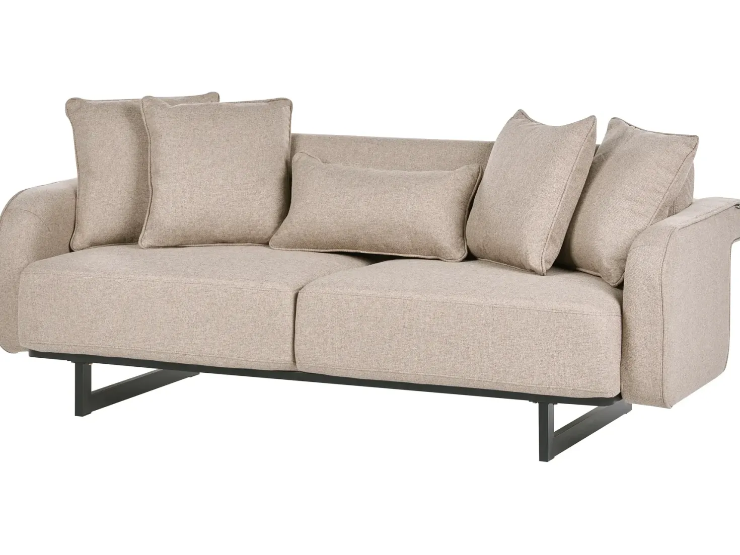 Sofa 3 personers SVANEK Lysebrun