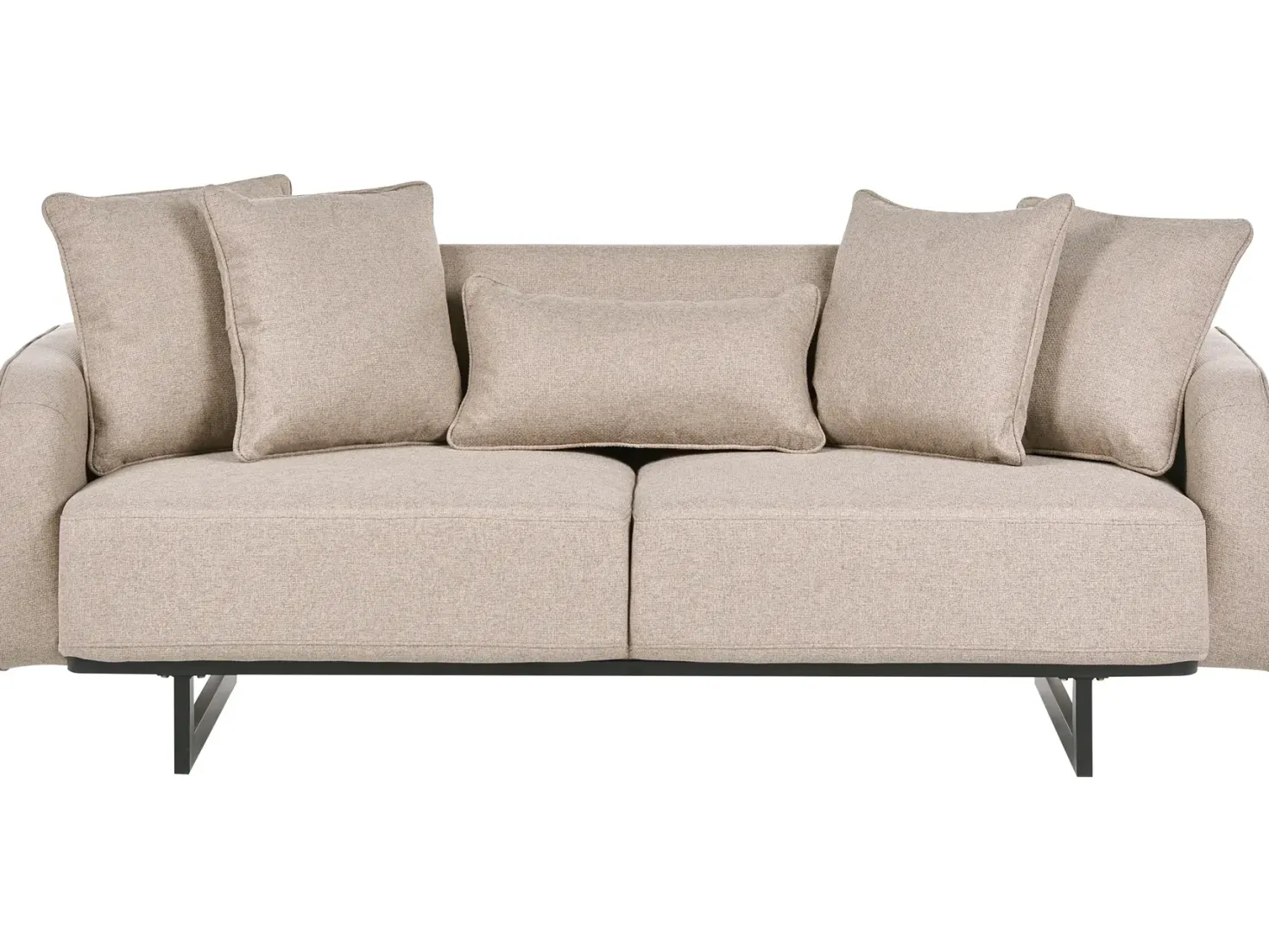 Sofa 3 personers SVANEK Lysebrun