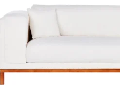 Sofa 4 personers VENG Boucle Cremehvid