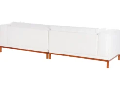 Sofa 4 personers VENG Boucle Cremehvid