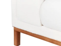 Sofa 4 personers VENG Boucle Cremehvid
