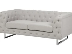 Sofa 2 personers VISSLAND Lys Beige