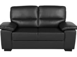 Sofa 2 personers VOGAR Kunstlæder Sort