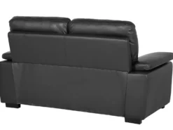 Sofa 2 personers VOGAR Kunstlæder Sort