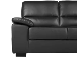 Sofa 2 personers VOGAR Kunstlæder Sort