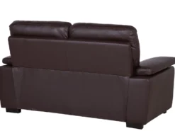 Sofa 2 personers VOGAR Kunstlæder Mørkebrun