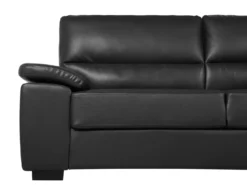 Sofa 3 personers VOGAR Kunstlæder Sort