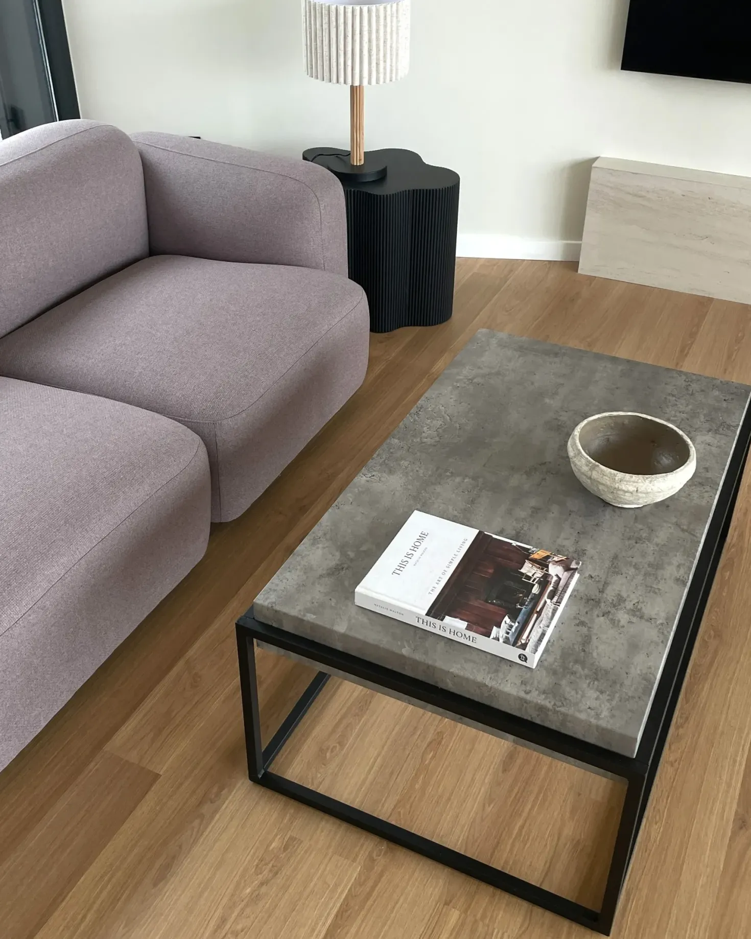 Sofabord ALTOS Grå betoneffekt