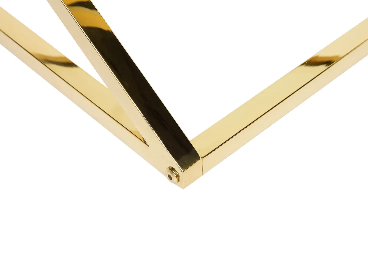Sofabord BEVERLY Glas Guld