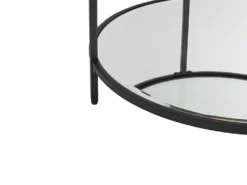 Sofabord BIRNEY Hærdet glas Sort