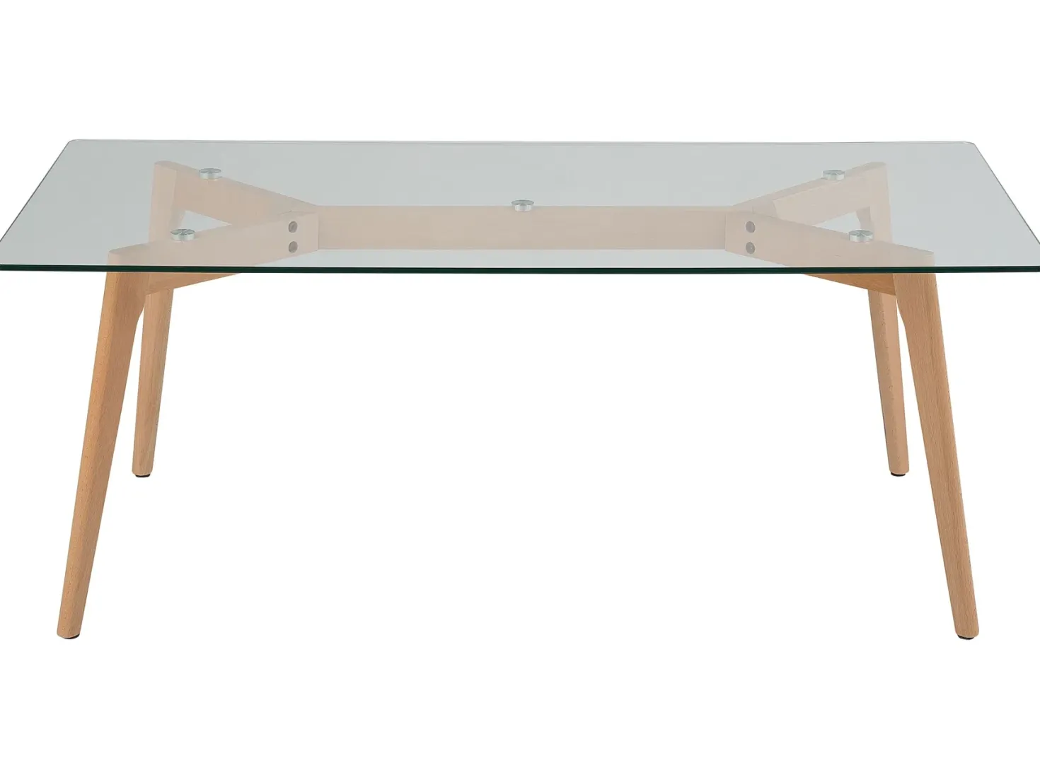 Sofabord HUDSON Glas Transparent