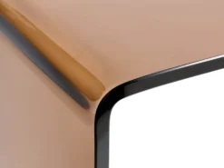 Sofabord KENDALL Hærdet glas Brun