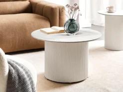 Sofabord LEONA Keramik Lys Beige