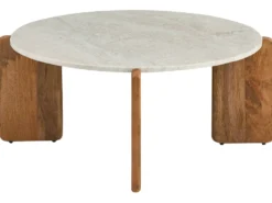 Sofabord LUNO Marmor Lys Beige