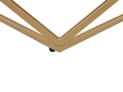 Sofabord MALIBU Marmor/guld
